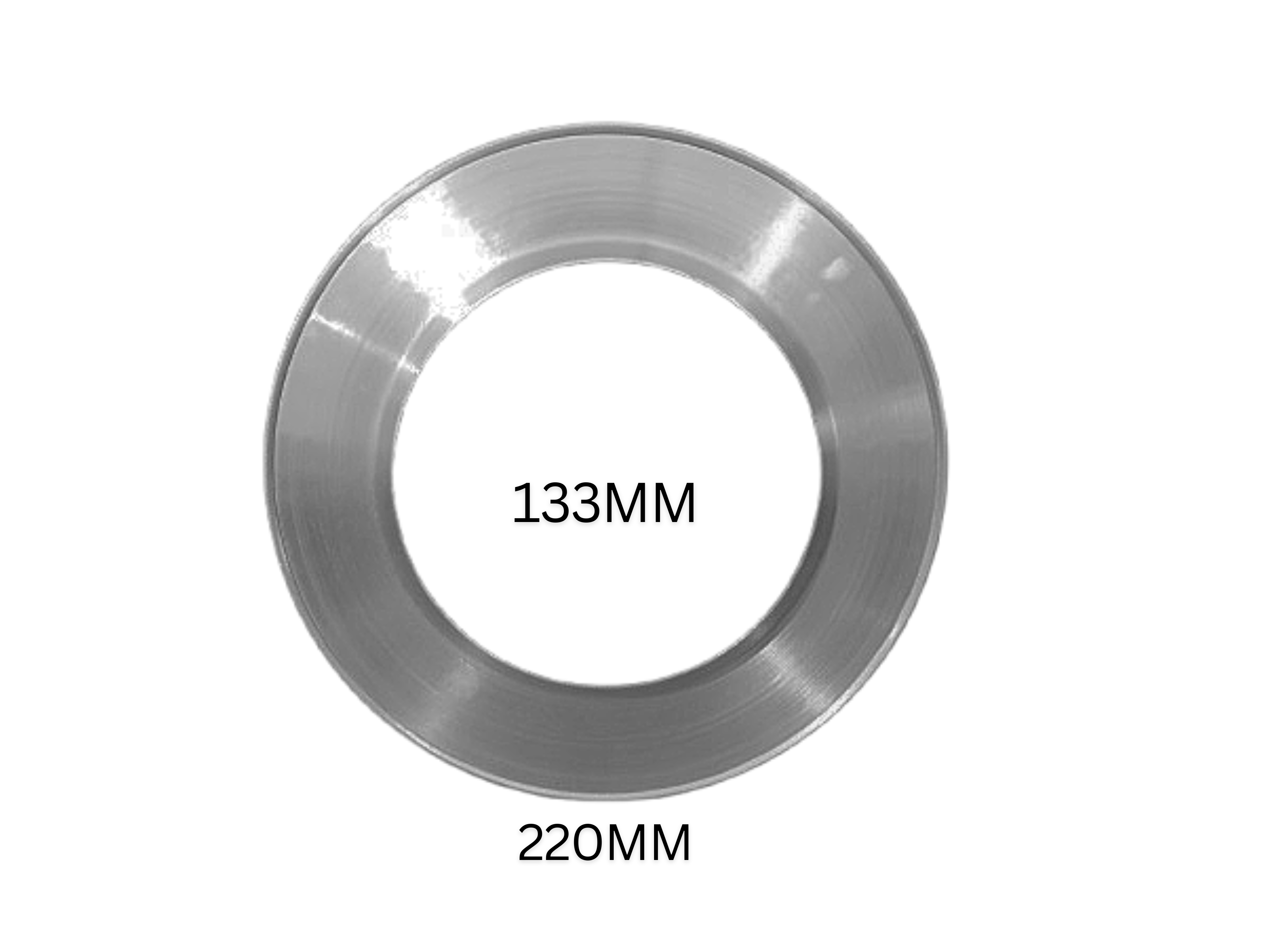 Aro de arremate para aquecedor a gás 126mm