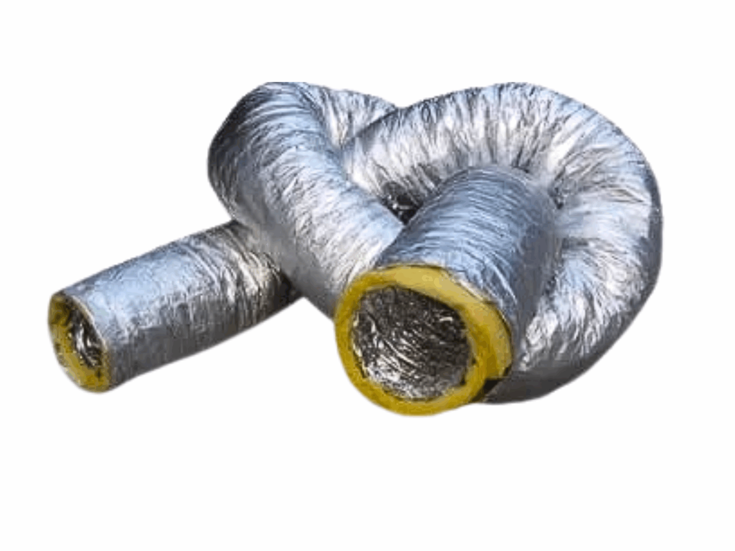 Duto Flex C/ Isolamento 200mm – 8pol – Pacote 6 Metros