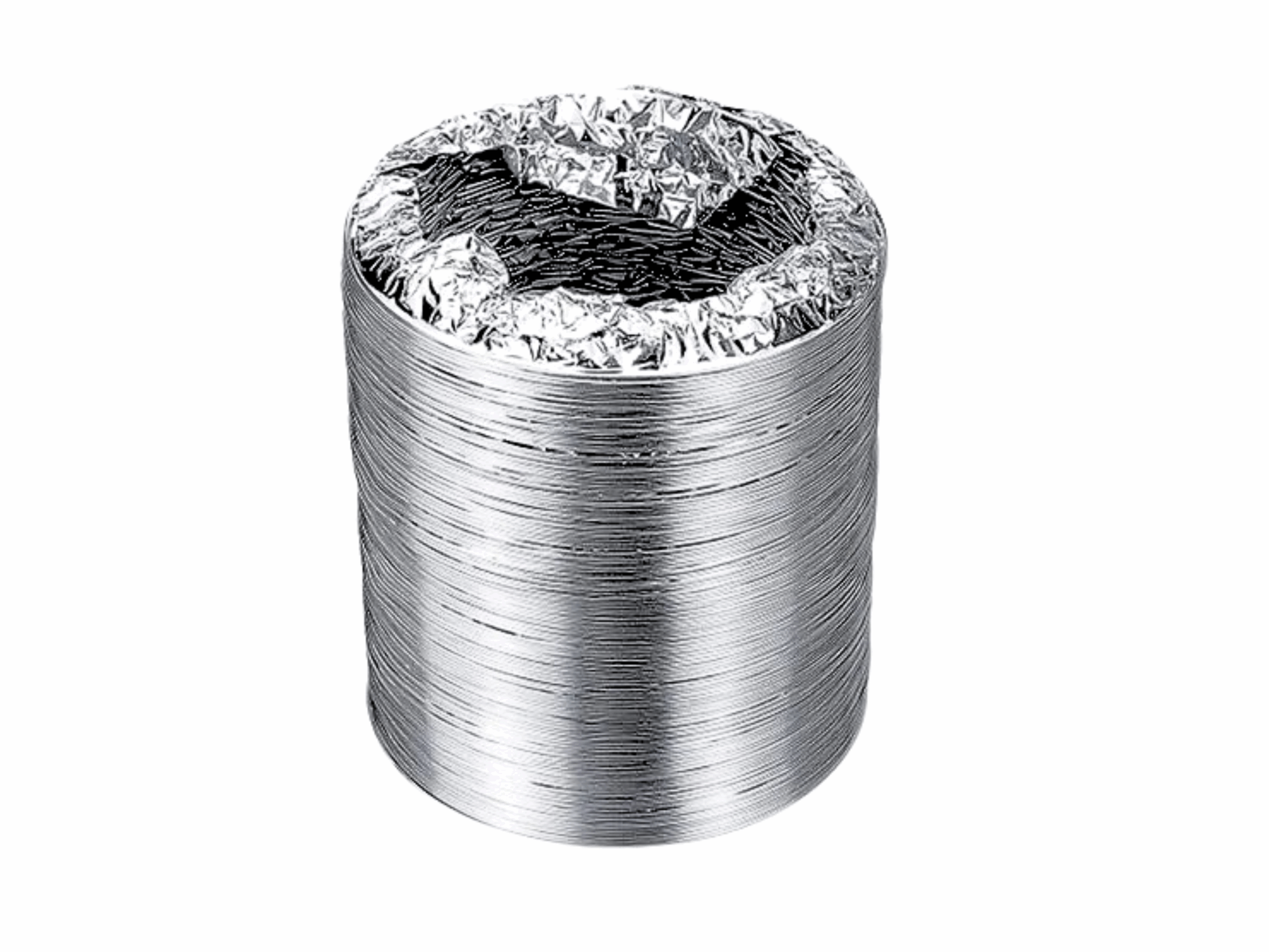 Duto Flexível Aluminizado Ø 100mm – 4 Polegadas – 10metros